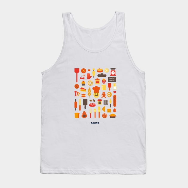 Encyclopedia OF Career - Baker Tank Top by Alvin Chen